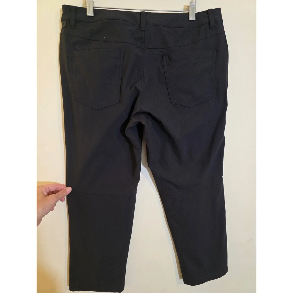 Lululemon ABC Trouser Slim‎ Fit Black Mens 34 LM5ADES 26